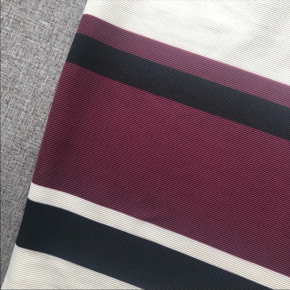 JOA Los Angeles Striped Bodycon dolphin hem skirt new with tags small - Picture 5 of 8